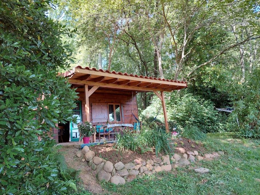 Saint-Laurent-de-Neste Cabane Dans Les Bois Avec Vue Sur Les Pyrenees מראה חיצוני תמונה