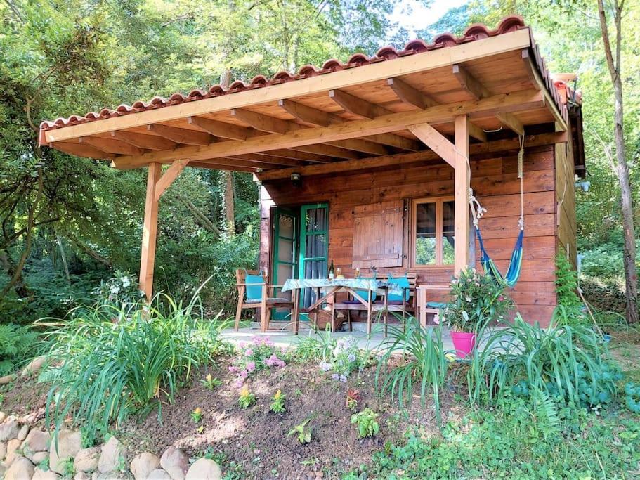 Saint-Laurent-de-Neste Cabane Dans Les Bois Avec Vue Sur Les Pyrenees מראה חיצוני תמונה